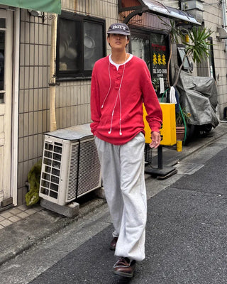 Loose Fit Belted Sweatpants