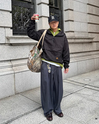 Wide slacks