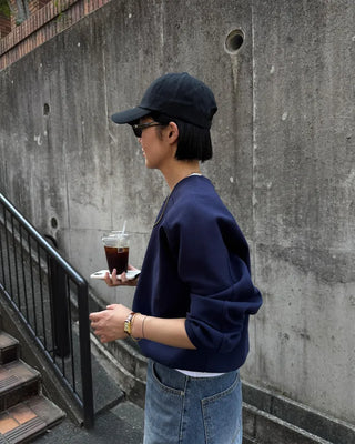Piping sweatshirt