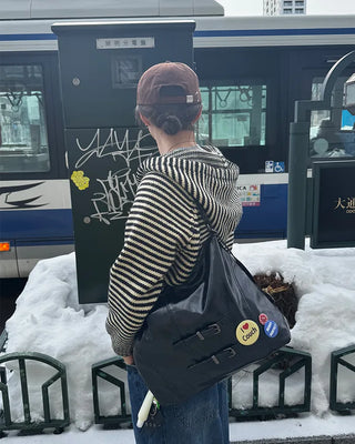 2-Way Leather Shoulder & Tote Bag