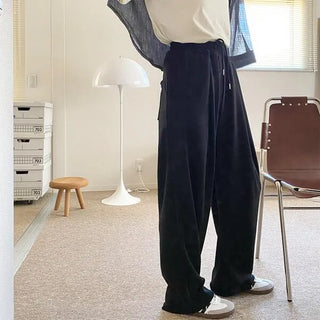 Two-pleat banding slacks