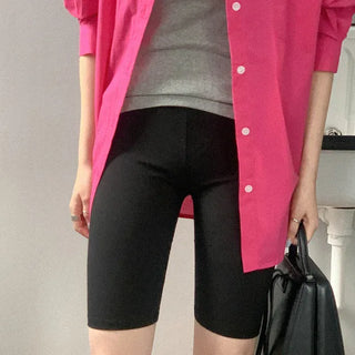 Basic Rib Biker Pants