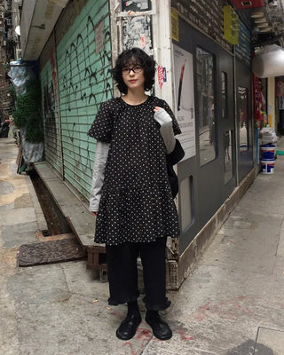 (2 colors) Polka Dot Dress