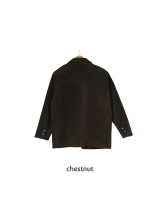 Suede overjacket