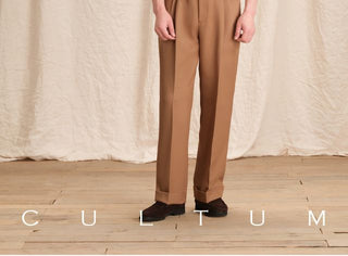 [CULTUM] Knit Polo Shirt
