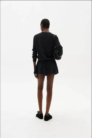 [MASONPRINCE] Deconstructed Cotton Mini Skirt