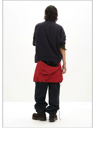 MASONPRINCE High-Neck Knit Cardigan