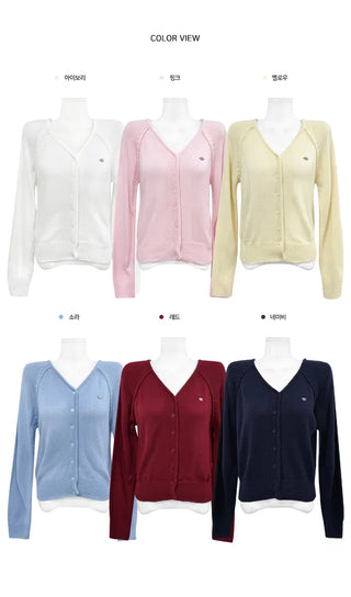 Natsu Round Neck Nagrang Cardigan - 6 colors