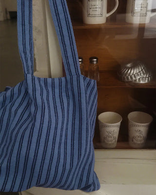 #LENTO. Our Stripe Terry Bag