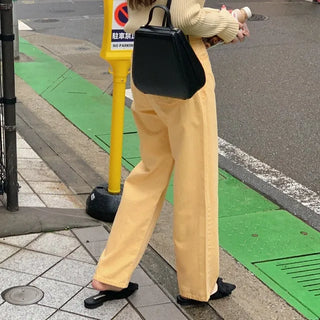 Wide Washed Pants