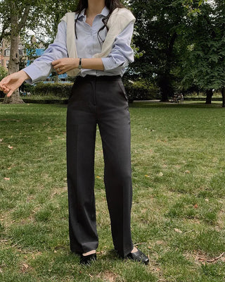 (basic/long) Straight slacks - 4 sizes