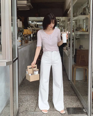 Slim Summer Rib T-Shirt - 3 Colors