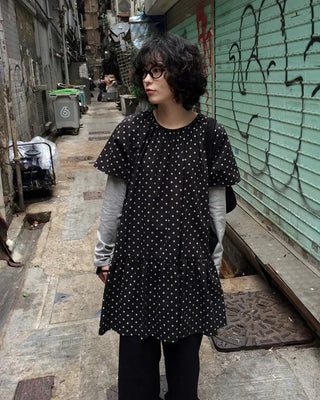(2 colors) Polka Dot Dress