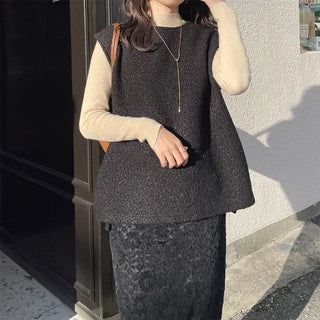 Boa Side Slit Vest