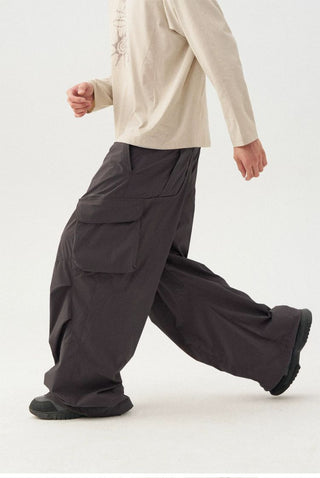 [Monterest] Water-Resistant Wide Leg Work Pants