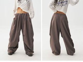 [Monterest] Quick-Dry Burnout Wide Leg Pants