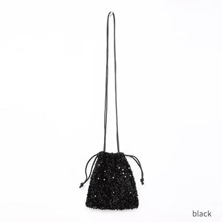 Sequined mini bag