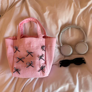 Ribbon tote bag