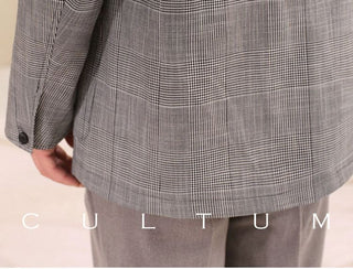 [CULTUM] British Prince of Wales Check Jacket