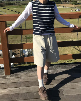 Bermuda cotton pants