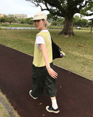 Camouflage Bermuda shorts