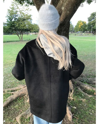 Duffle half coat
