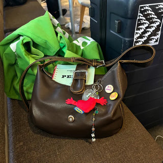 Vintage belt shoulder bag