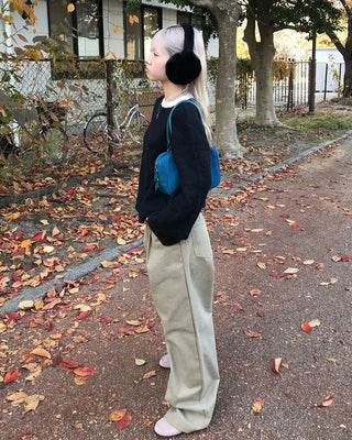 Milk fur earmuffs