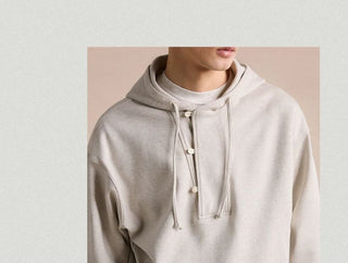 [CULTUM] Heavyweight Cotton Half-Zip Hoodie