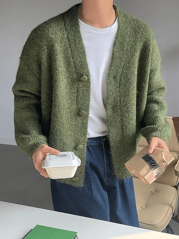 Kana Bulky Brush Cardigan