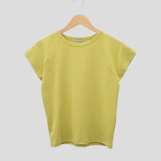 Raglan short-sleeved T-shirt