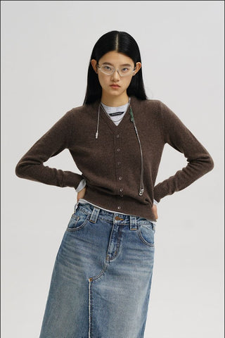 [MASONPRINCE] Cashmere Fitted Sweater