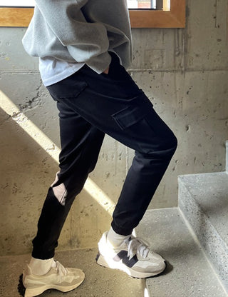 1 + 1 Washington Cotton Cargo Jogger Pants (6 colors)