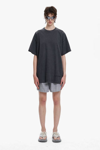 [MASONPRINCE] Washed Embossed Logo Top (3 Versions)