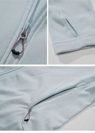 [Monterest] Fleece-Lined Stand Collar Zip-Up Jacket