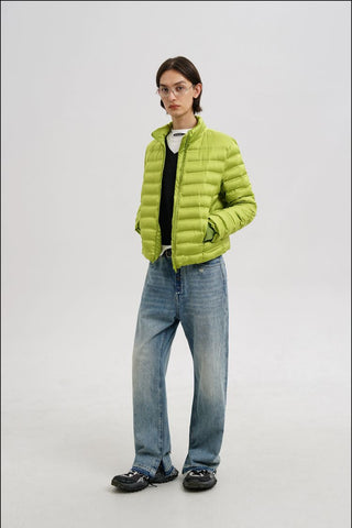 [MASONPRINCE] Cloud-Like Slim Fit Down Jacket