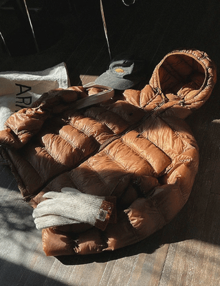 Freak Downlike Hooded Padded Jacket (4 colors)