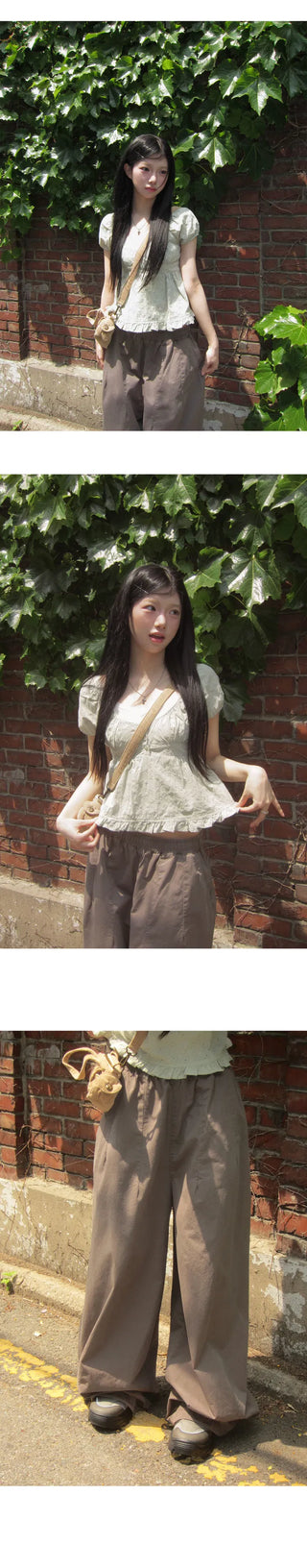 Pudding Balloon Banding Over Summer Pants - 5 Colors