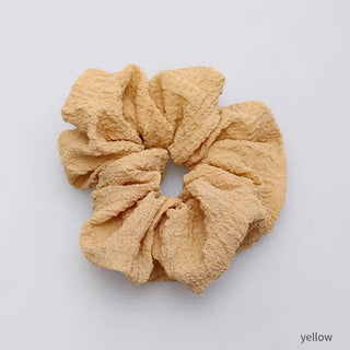 Shirring scrunchie