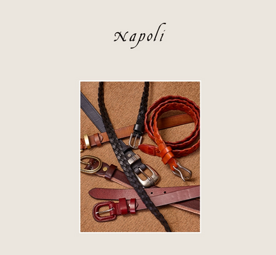 [CULTUM] Top Grain Distressed Belt