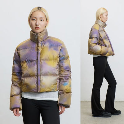CONP Sunset Glow Down Jacket (Purple-Yellow)