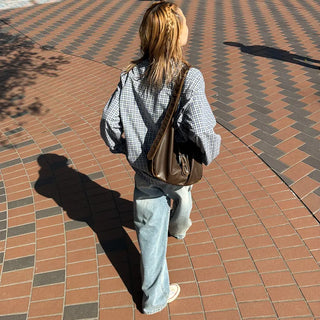 Vintage belt shoulder bag