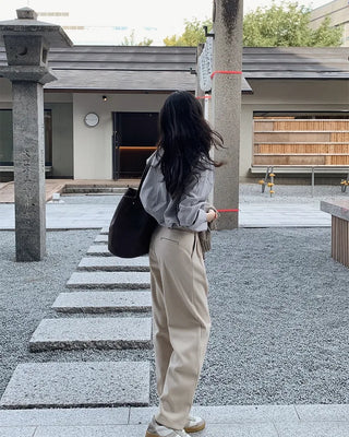 Loose-fit striped shirt