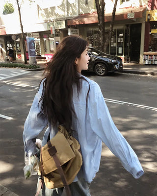 Natural Fit Striped Border Shirt