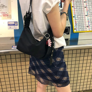 Eyelet Shoulder Bag