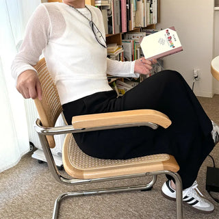 Round neck summer knit
