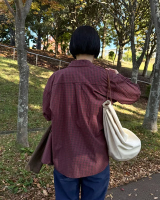 Cotton check shirt