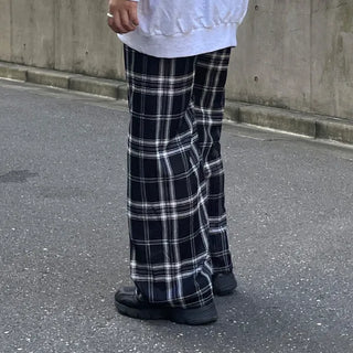 Color Check Easy Pants