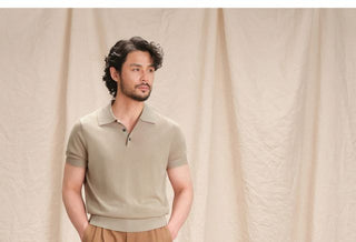 [CULTUM] Knit Polo Shirt