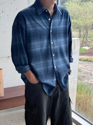 Jude Tartan Check Natural Fit Shirt